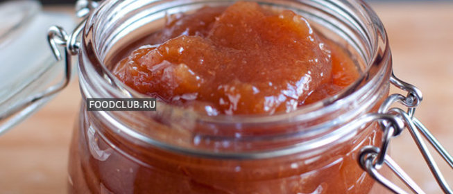 Грушевый джем с ванилью