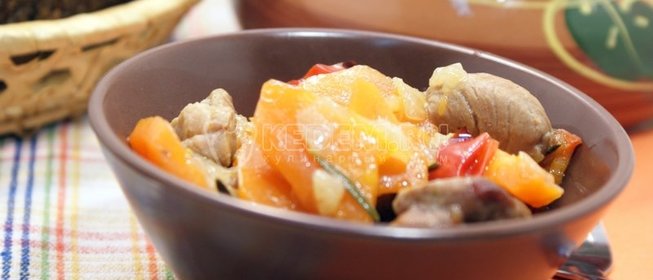 Картофель жареный с чесноком