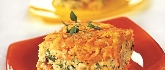 Рыбная запеканка с овощами