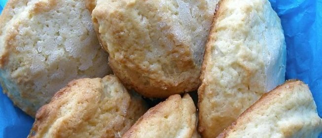 Печенье лимонное под инеем