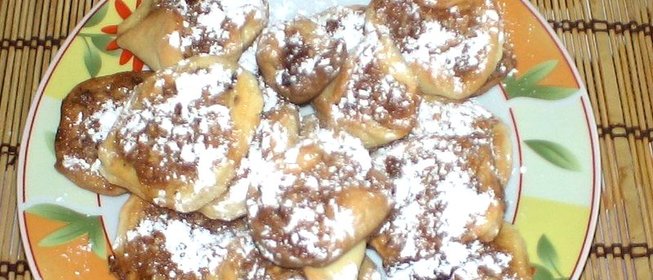 Песочное ореховое печенье