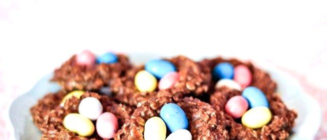 Шоколадное печенье Гнезда