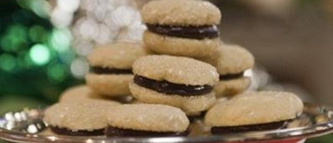 Ванильное печенье-сэндвичи