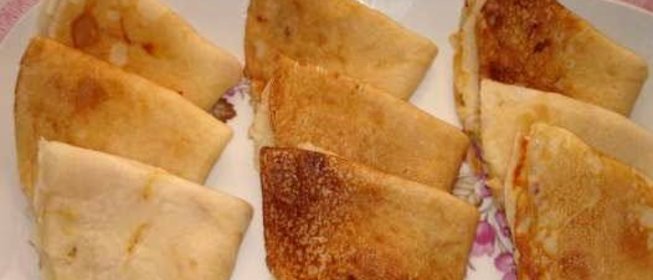 Блины на кипятке