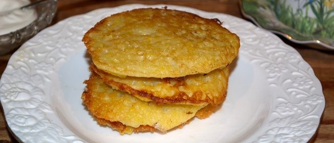 Драники с курицей