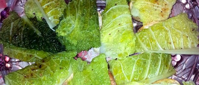 Феттунты с савойской капустой