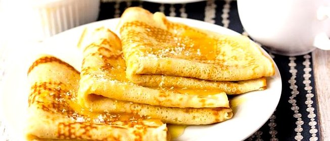 Кокосовые блины