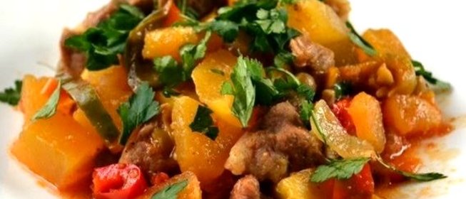 Рагу со свининой