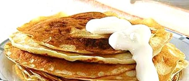 Блины манные