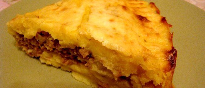 Запеканка из картофельного пюре в духовке