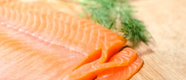 Лосось холодного копчения