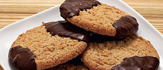 Овсяное печенье с шоколадом