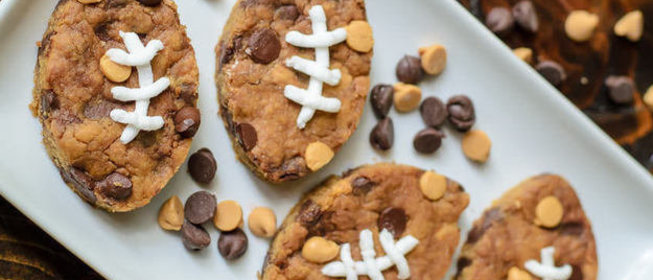 Арахисовое печенье с шоколадом