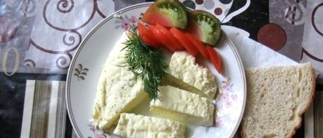 Вареный омлет в пакете