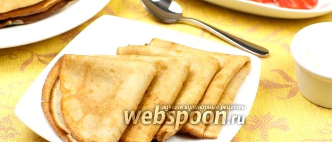 Гречневые блины