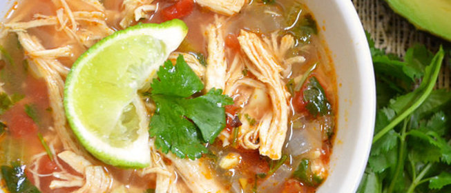 Мексиканский куриный суп