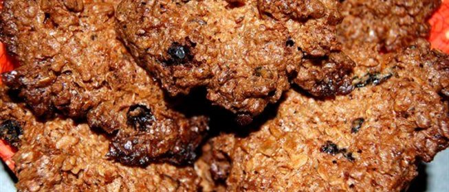 Овсяное печенье без муки