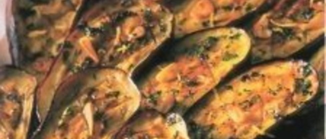 Баклажаны по-итальянски с чесноком