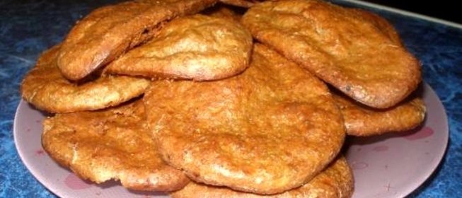 Печенье из отрубей и творога