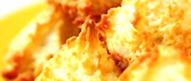 Французское кокосовое печенье