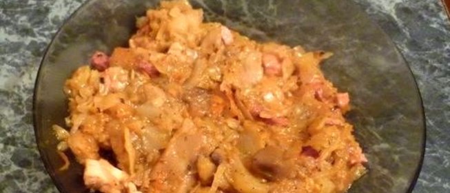 Бигус в духовке