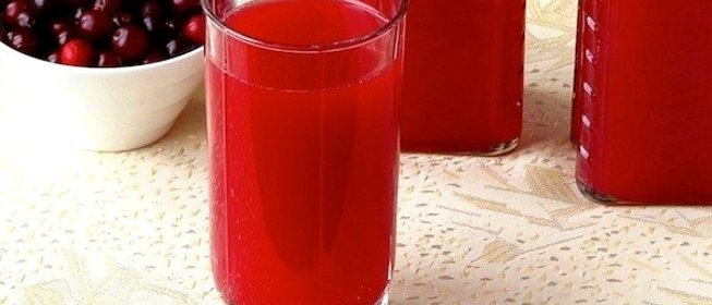 Квас из клюквы