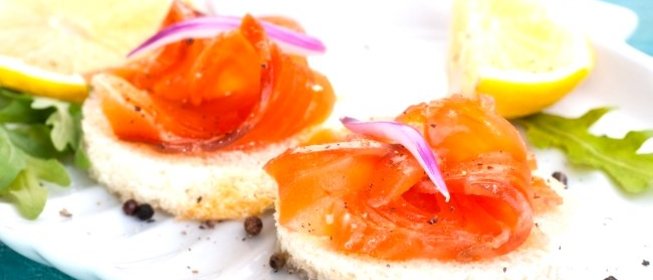 Засолка лосося