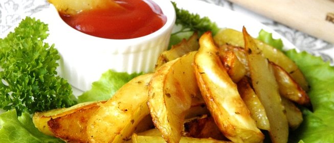 Картошка по-деревенски в духовке