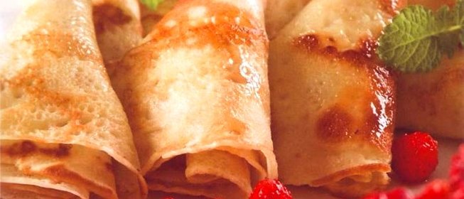 Блины тонкие сладкие