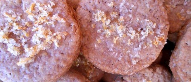 Песочное печенье с лимоном