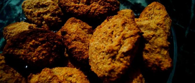 Овсяное печенье с яблоками