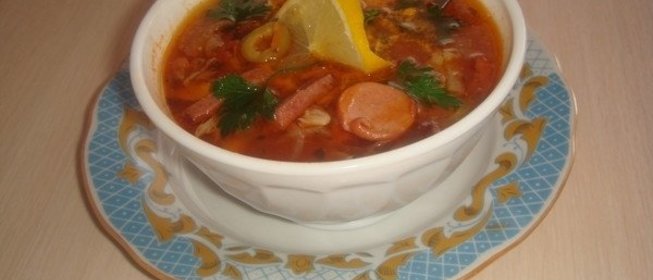 Сборная мясная солянка