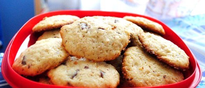 Овсяное печенье с шоколадом