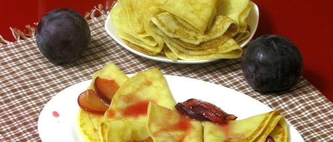 Блинчики на десерт