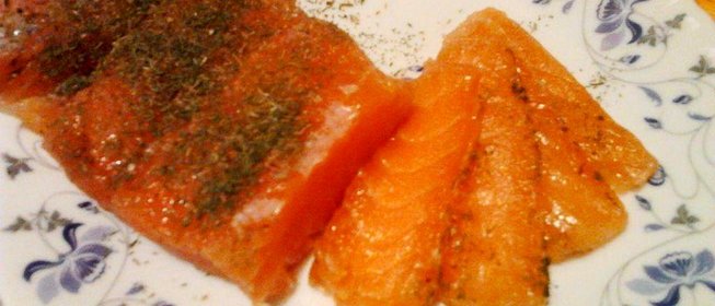 Семга пряного посола