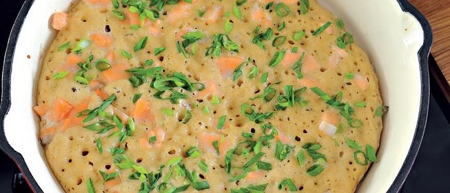 Блины с припеком