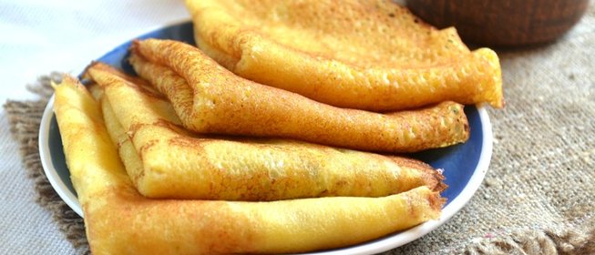 Блины на дрожжах тонкие