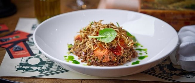 Рагу из чечевицы