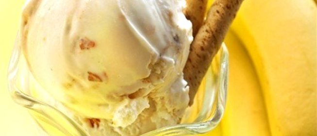 Банановое мороженое с ликером