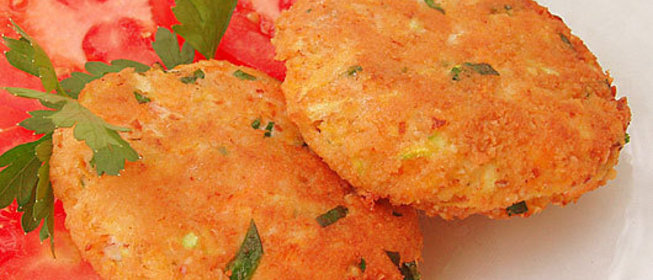Овощные оладьи с миндалем