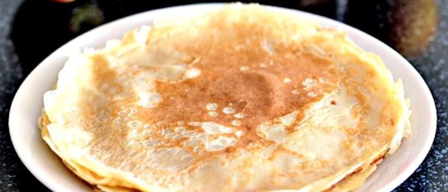 Блинчики на молоке