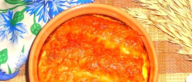 Блины запеченные с печенью