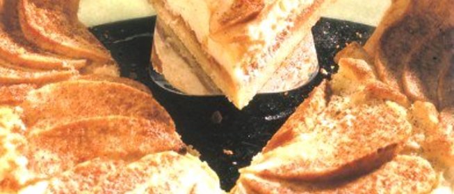 Творожно-яблочная запеканка