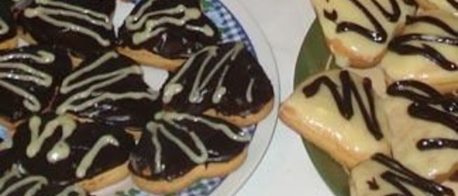 Печенье с шоколадом и имбирем