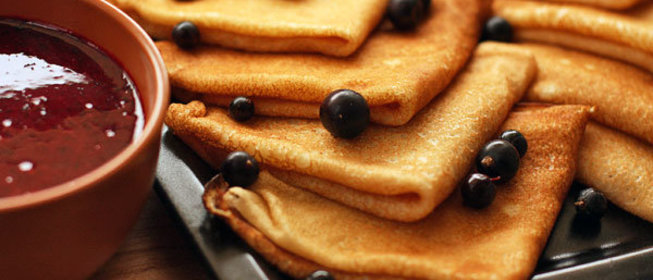 Блины на кефире