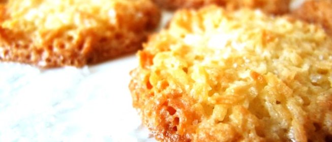 Печенье с кокосовой стружкой