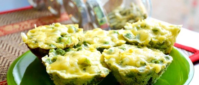 Овощи в омлете