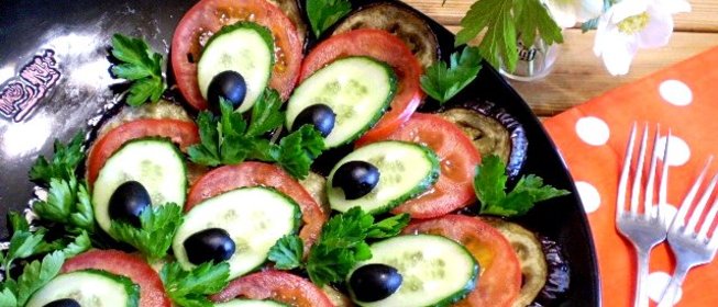 Закуска Павлиний хвост