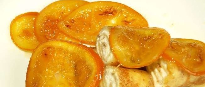 Блинчики с апельсинами