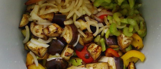 Овощное рагу в соусе карри